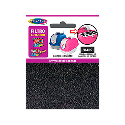Refil Filtro Plast Pet para Banheiro de Gato U