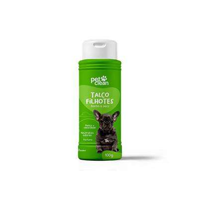 Talco Banho a Seco Pet Clean Fihote para Cães 100g