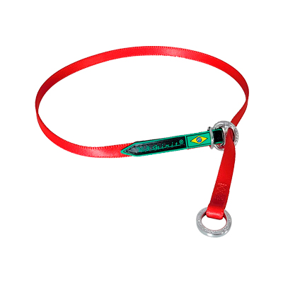 Colar K9 Spirit de Poliéster Prime para Cães Vermelho PX