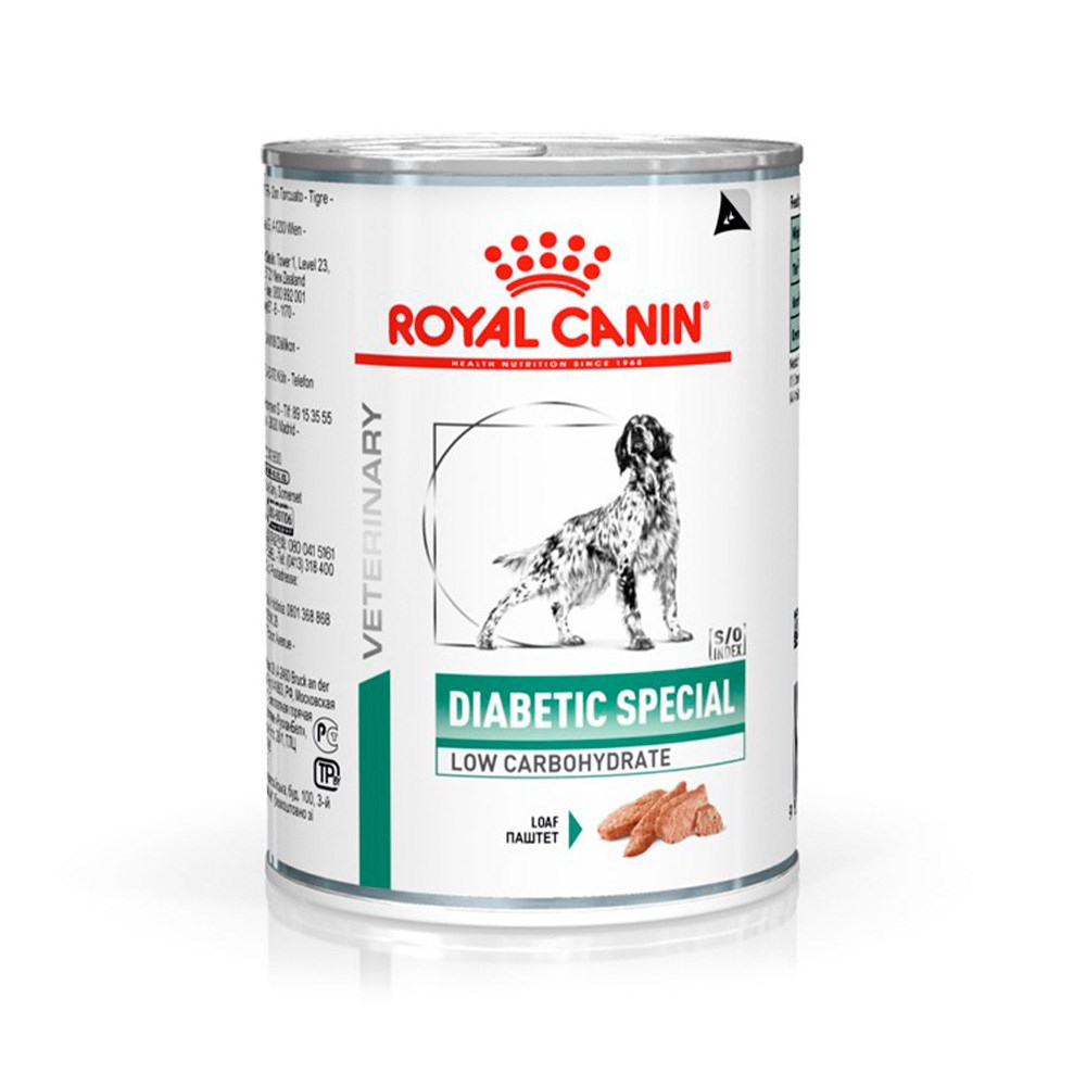 Ração Royal Canin Veterinary Diet Diabetic para Cães - WET 