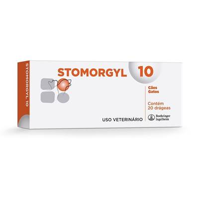 Antibiótico Stomorgyl 10 20 comprimidos