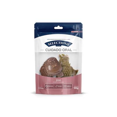 Petisco Selections For Pets Zoo Grande para Cães 100g