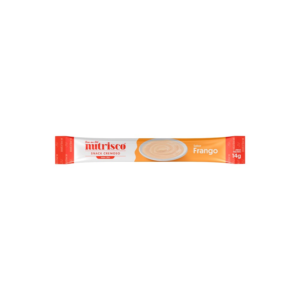 Snack Cremoso Nutrisco Sabor Frango para Cães