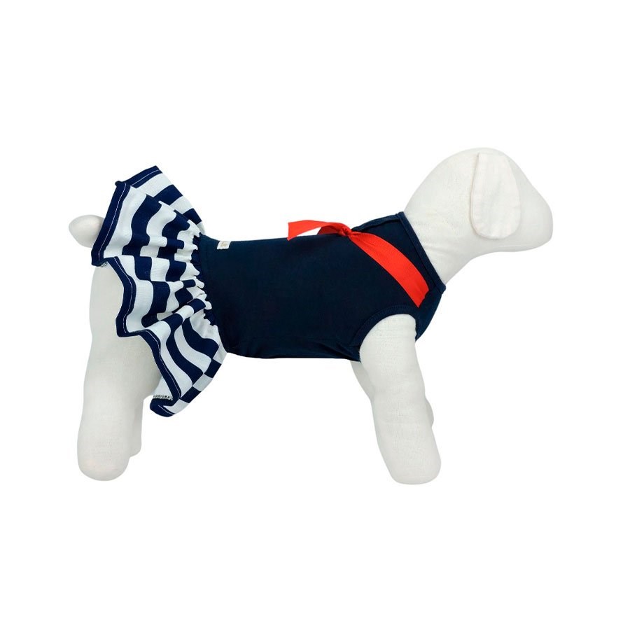 Vestido Bonito pra Cachorro Marinheira para Cães