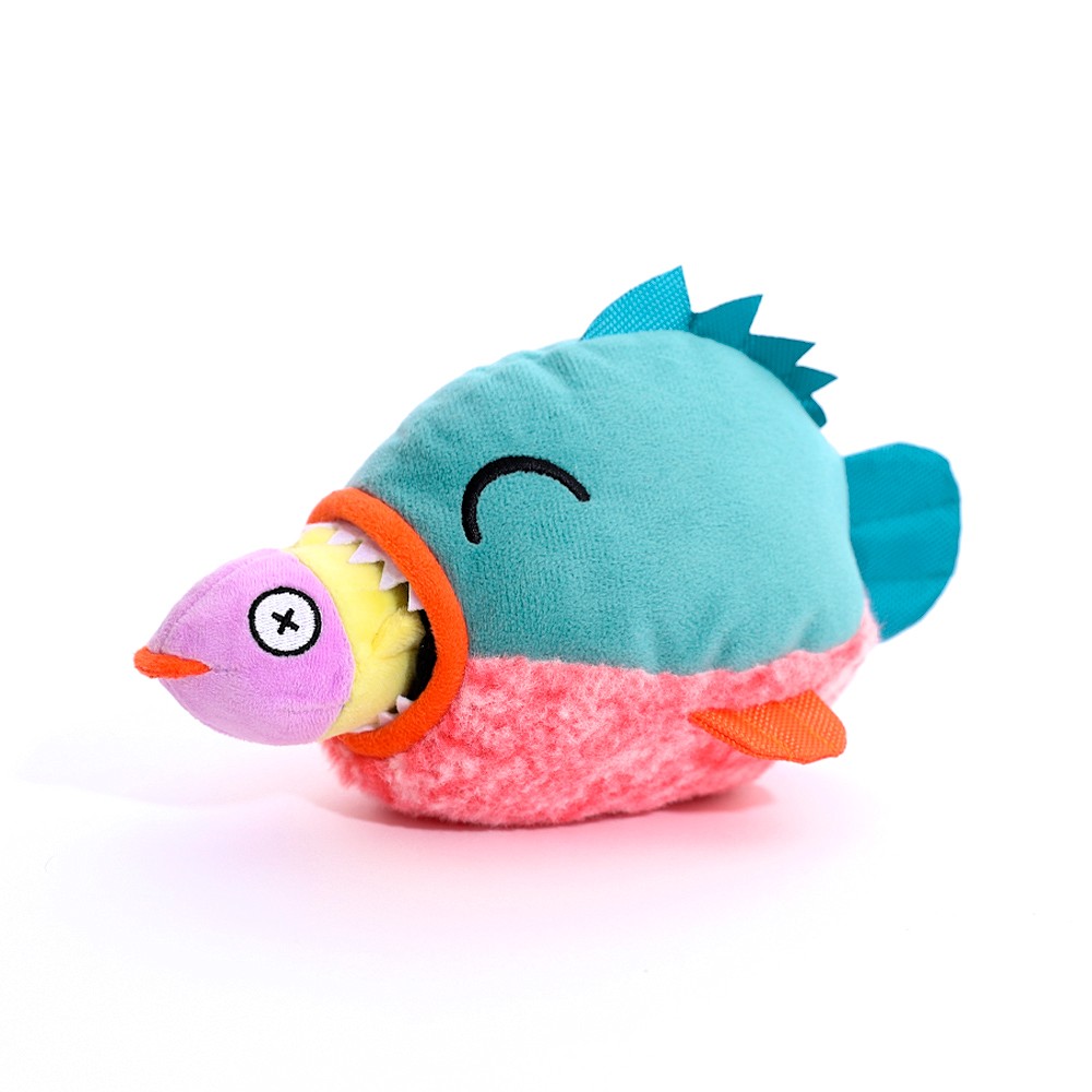 Brinquedo Piranha de Pelúcia para Cães
