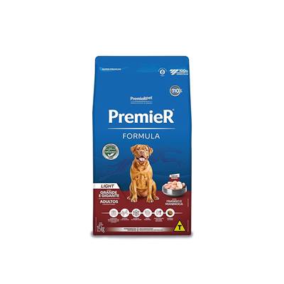 Ração Premier Fórmula Light para Cães Adultos Raças Grandes 15kg