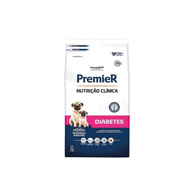 Ração Premier Diabetes para Cães Raças Pequenas