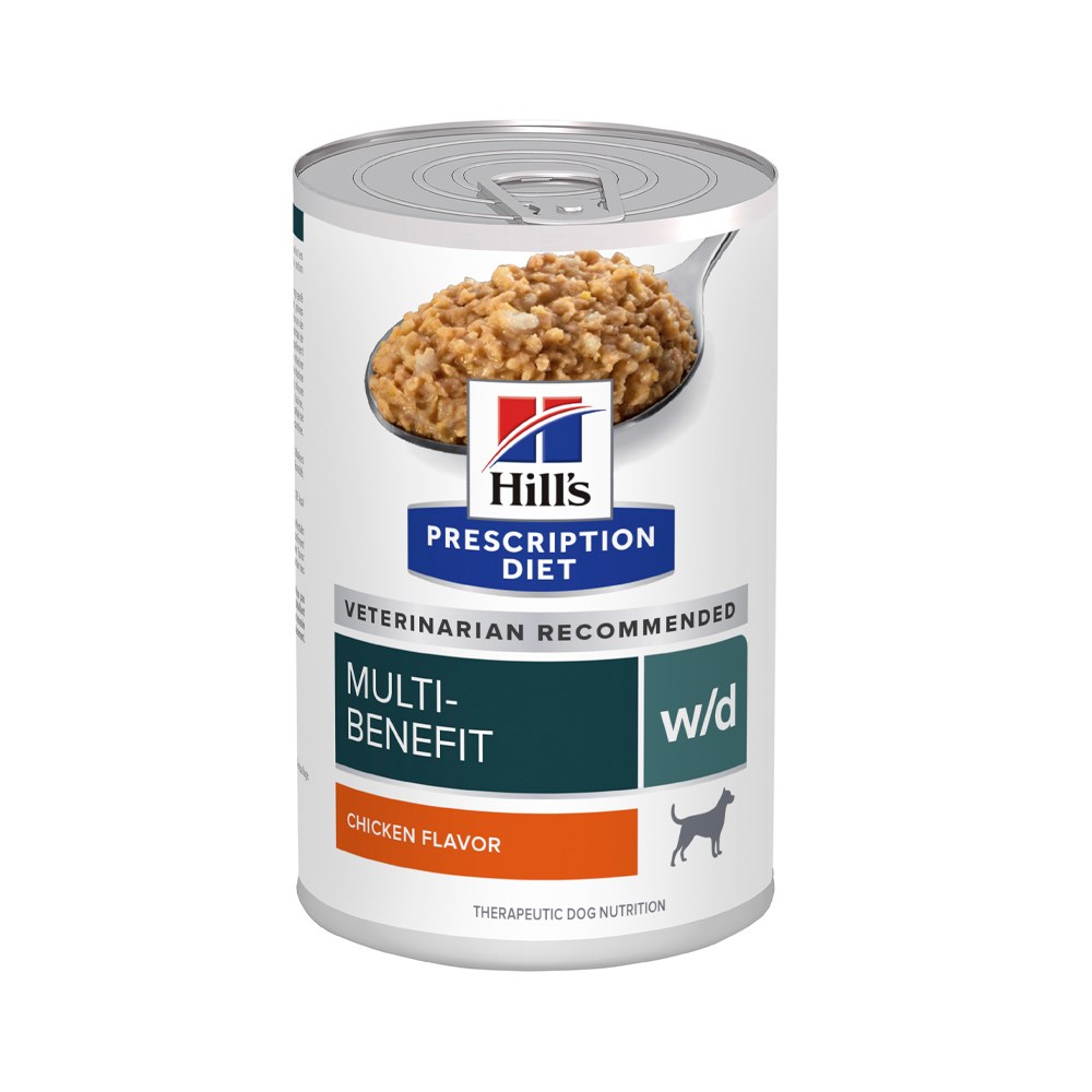 Ração Úmida Hills Multi-Benefit Controle de Peso w/d para Cães