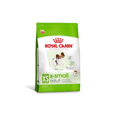 Ração Royal Canin X-Small Adult para Cães Adultos de Porte Miniatura 1kg