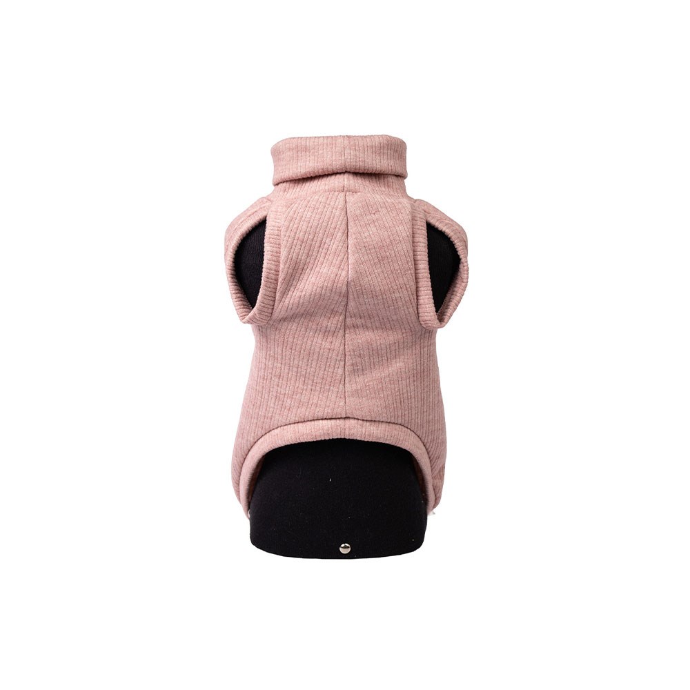 Blusa Fábrica Pet Canelada Rosa para Cães e Gatos