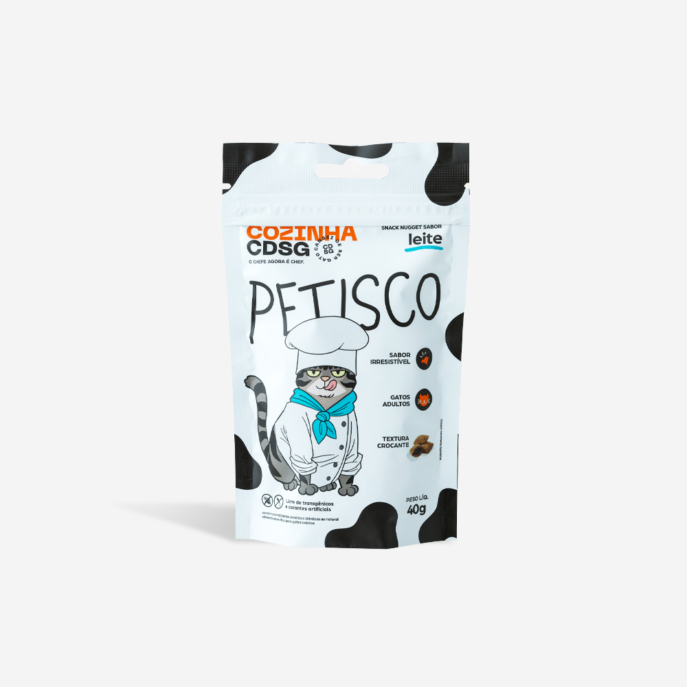 Snack Nugget Cansei de Ser Gato sabor Leite | Imagem 0