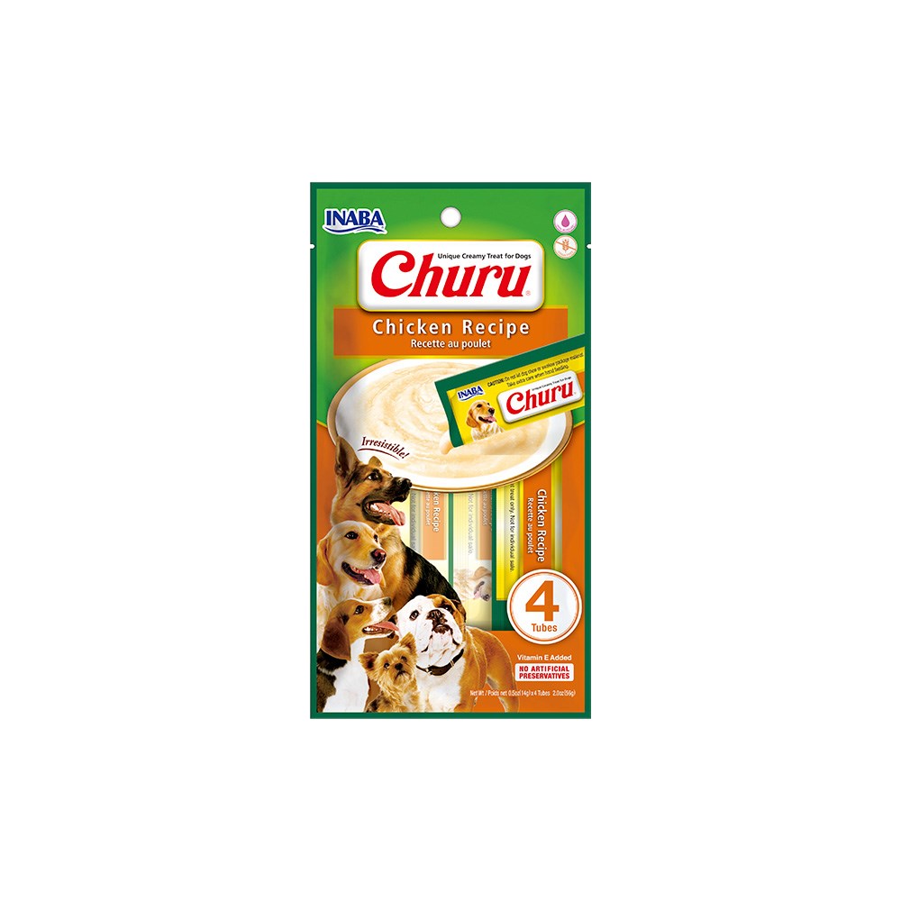 Petisco Cremoso Churu para Cães sabor Frango