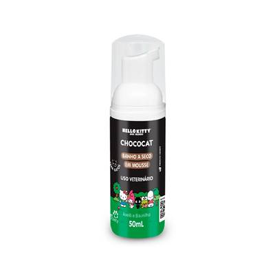 Banho a Seco Pet Society Hello Kitty and Friends Mousse Chococat para Gatos 50ml