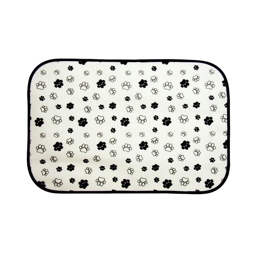 Tapete Higiênico Alklin Pet Lavável Preto para Cães