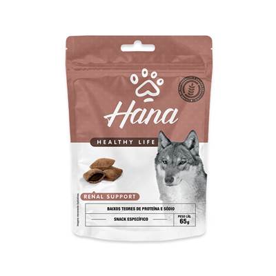 Snack Hana Healthy Life Renal Support para Cães 65g