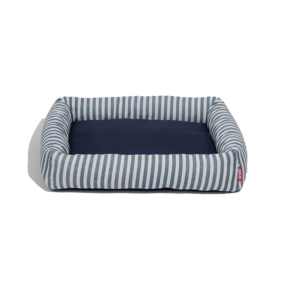 Cama Spike Listra Azul para Cães e Gatos