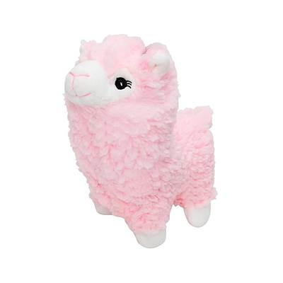 Brinquedo Jambo Pelúcia Lhama Rosa para Cães U