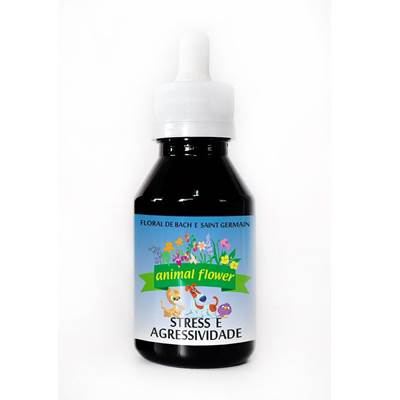 Floral de Bach Stress e Agressividade Animal Flower 30ml