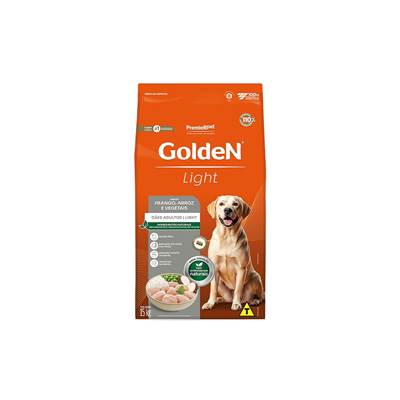 Ração Golden Light para Cães Adultos sabor Frango & Arroz 15kg