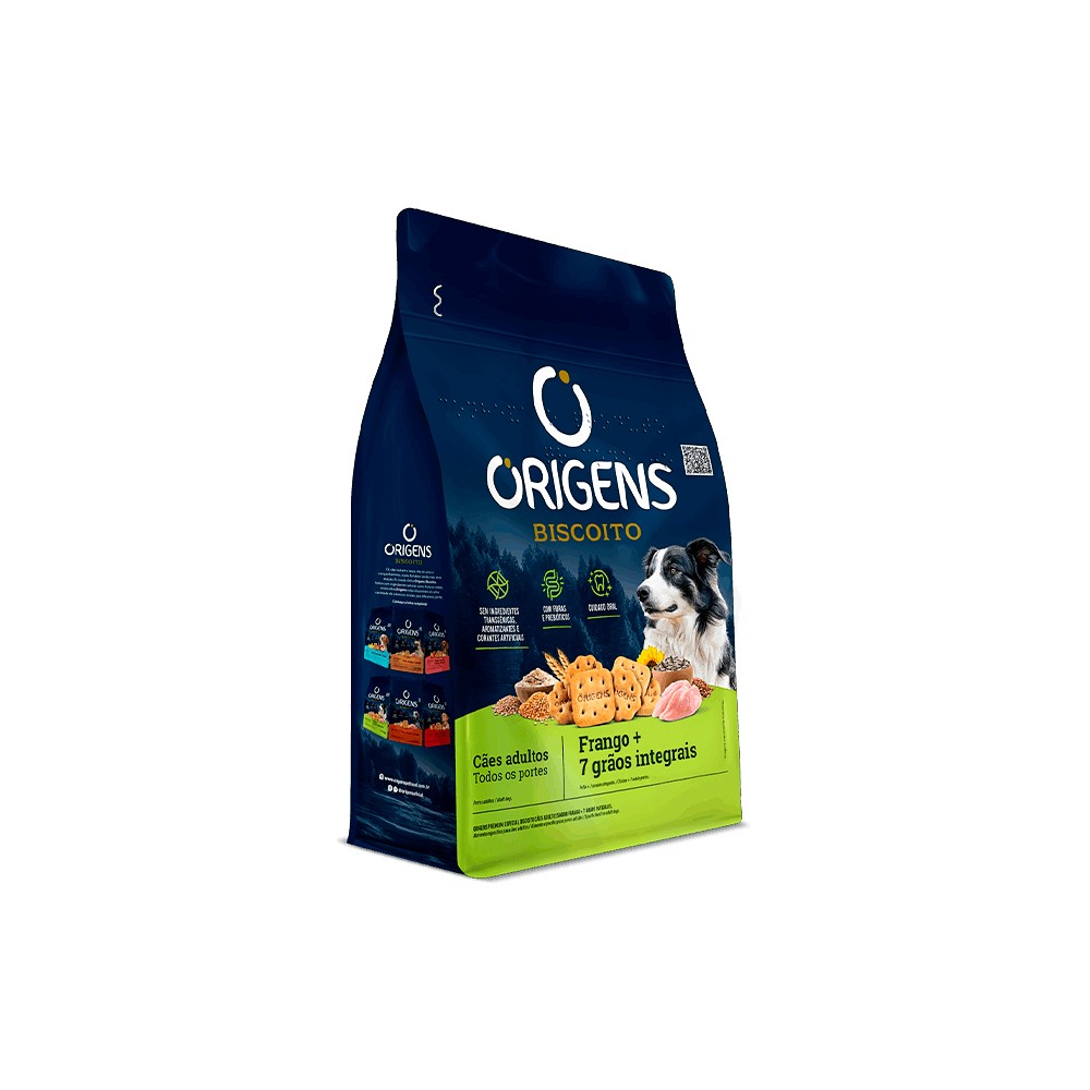 Biscoito Origens para Cães Adultos sabor Frango
