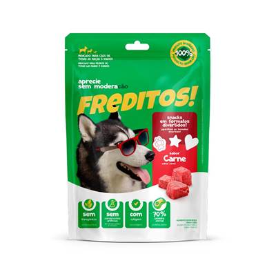 Snack Freditos Sabor Carne para Cães 500g