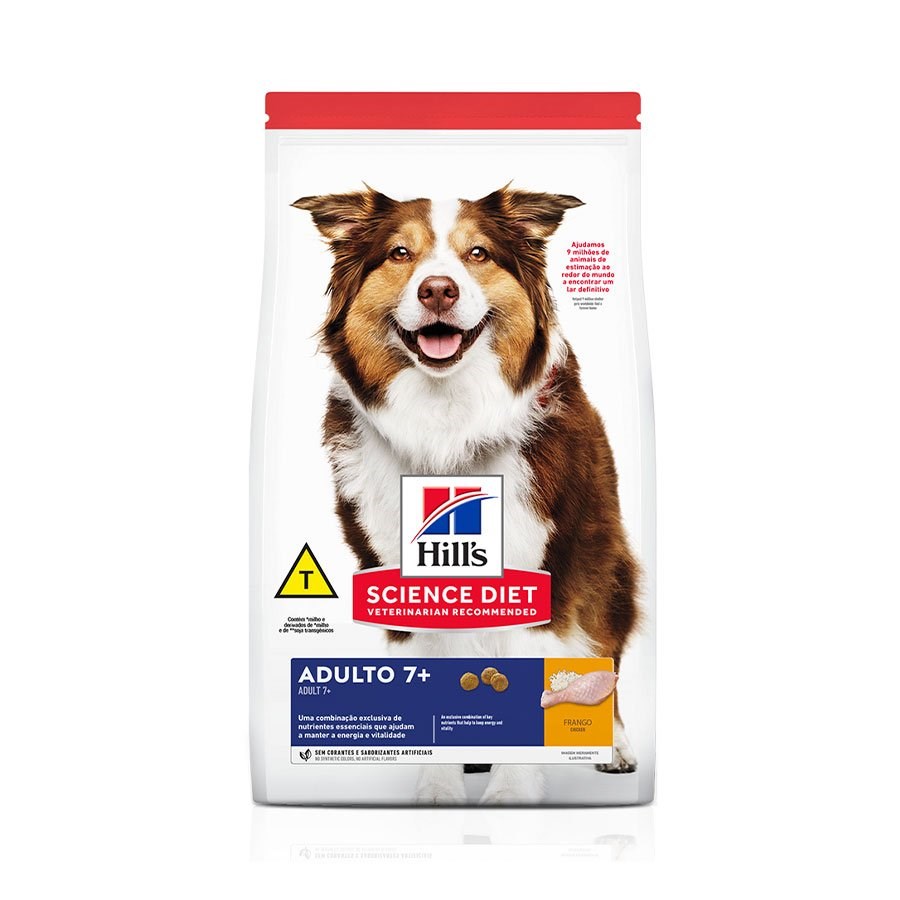 Ração Hill's Science Diet para Cães Adultos 7+