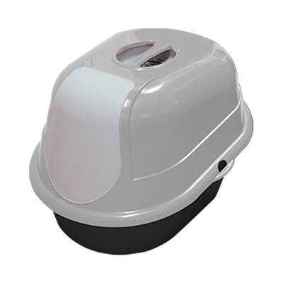 Banheiro Furacão Pet Cat Toalete Cinza para Gatos U
