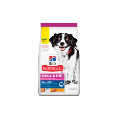 Ração Hill's Science Diet Saúde Dental Pequenos e Mini para Cães Adultos Sabor Frango 1.81kg