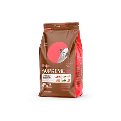 Ração Quatree Supreme Dermato para Cães Adultos sabor Cordeiro e Salmão 15kg