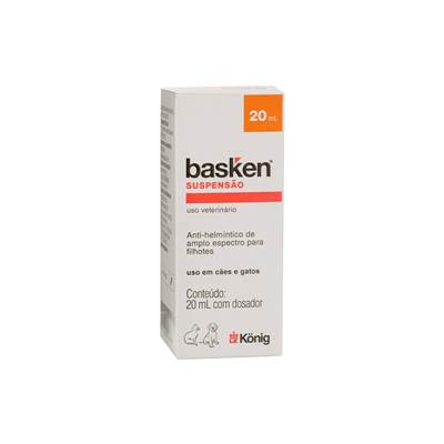 Antiparasitário Basken Suspensão 20ml