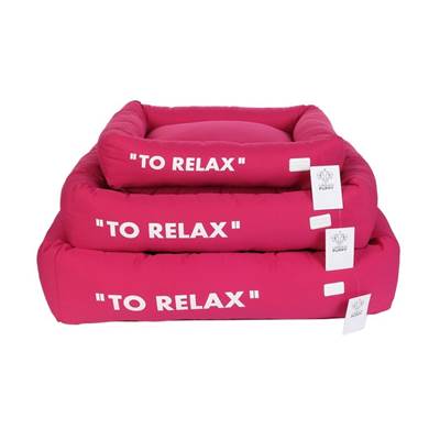 Cama M1 Urban Puppy para Cães Microfibra Lisa Pink M