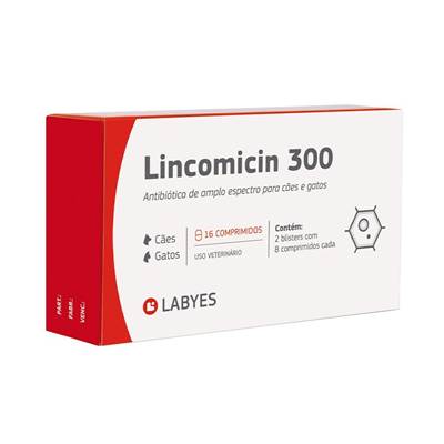 Antibiótico Labyes Lincomicin 300 16 comprimidos