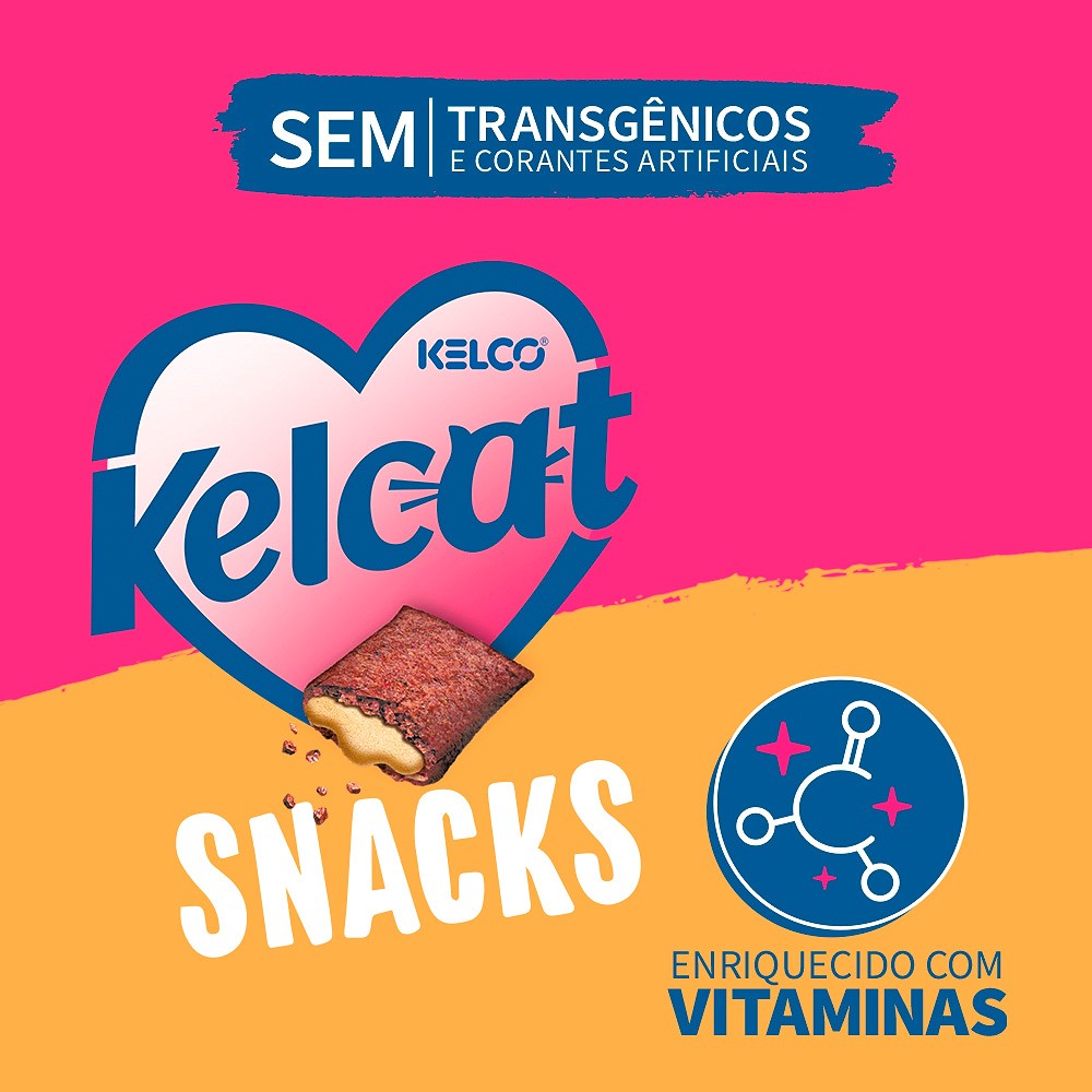 Snack Kelcat para Gatos Sabor Frango