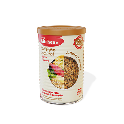 Lata Zee.Dog Kitchen para Cães Idosos Baixo Fósforo - Refeição Natural 1,6kg