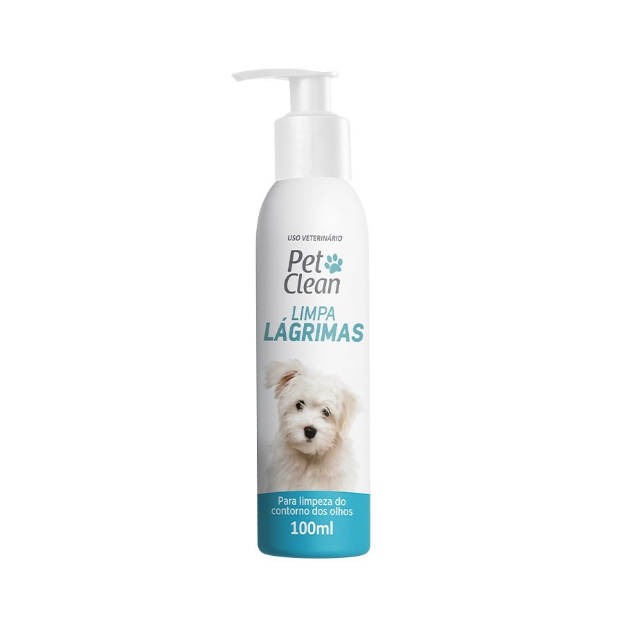 Limpa Lágrimas Pet Clean para Cães e Gatos