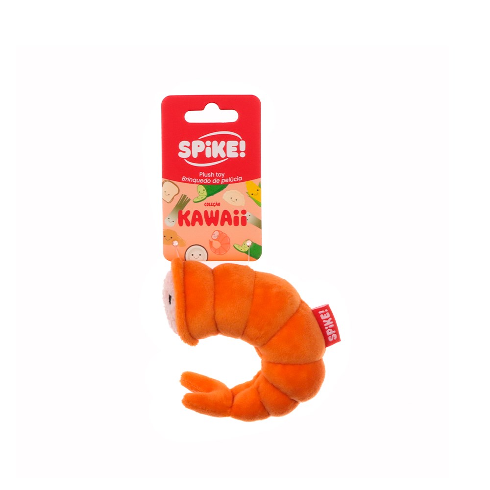 Brinquedo de Pelúcia para Cães Kawaii Camarão
