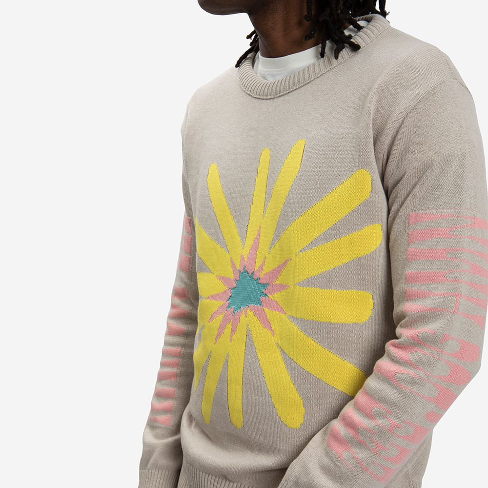 Sweater Tricot Sun Flower Bege | Imagem 2