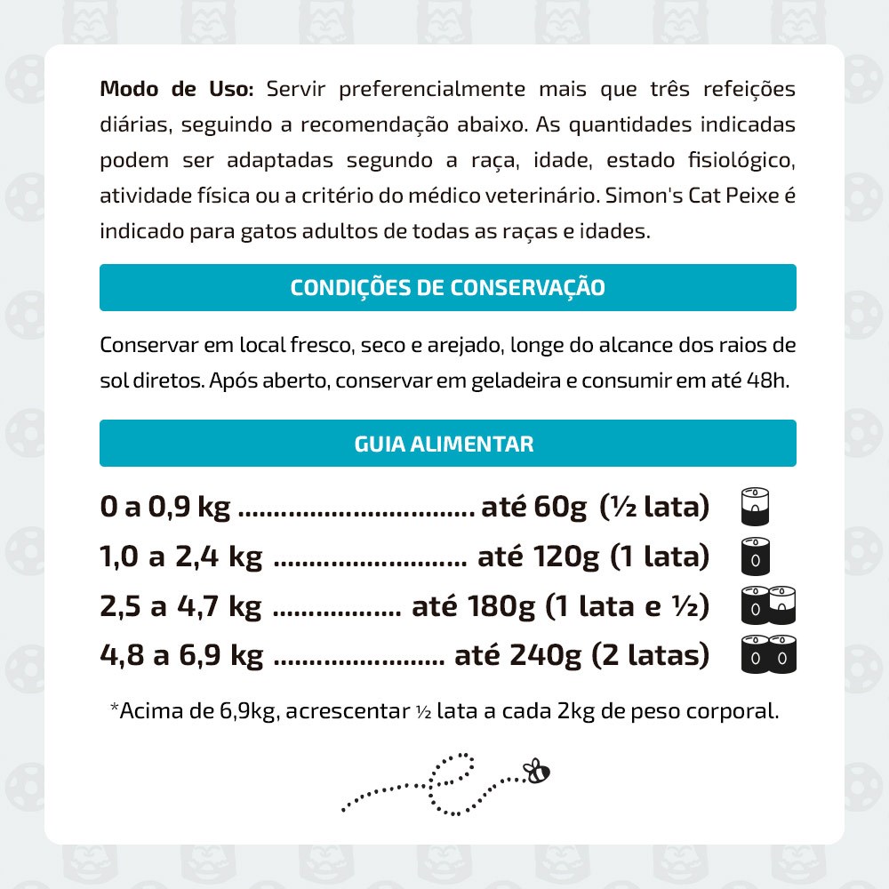 Alimento Natural Zooverti Simon's Cat para Gatos Sabor Peixe