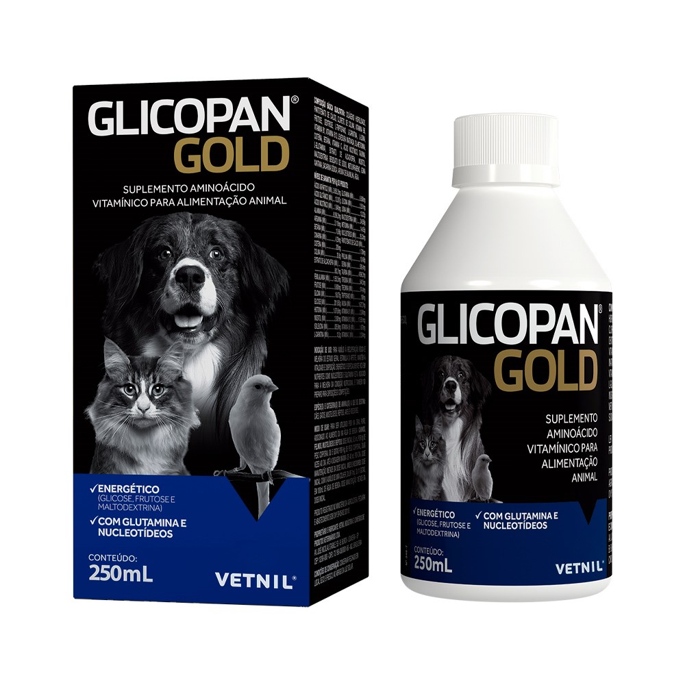 Glicopan Gold Suplemento Vitamínico Mineral