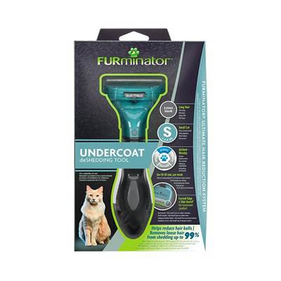Escova New Furminator P para Gatos de Pelo Longo U