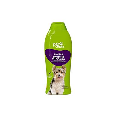 Shampoo e Condicionador Pet Clean Bomba de Vitaminas e Queratina 700ml