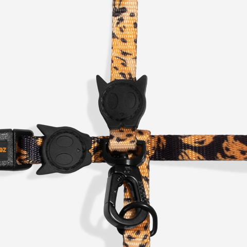 Peitoral com Guia Zee.Cat FARM Rio Bossa Banana para Gatos | Zee.Dog