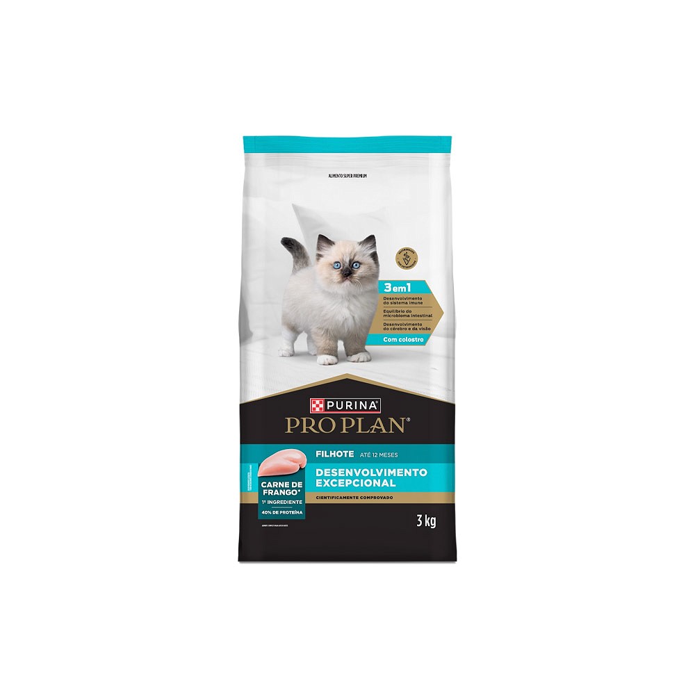 Ração Proplan Desenvolvimento Excepcional para Gatos Filhotes