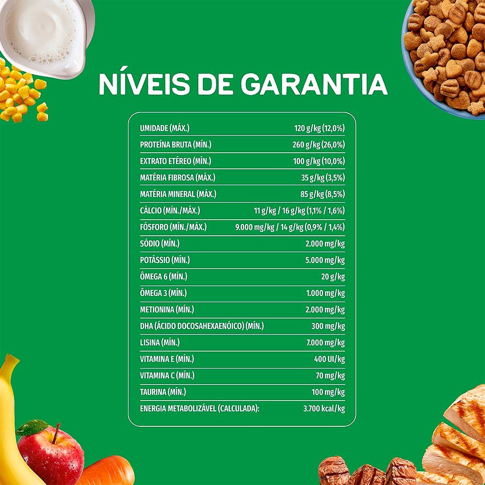 Ração Dog Chow para Cães Filhotes de Porte Médio e Grande sabor Carne, Frango e Arroz