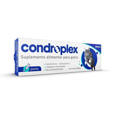 Suplemento em Pasta Condroplex para Gatos 60g 60g