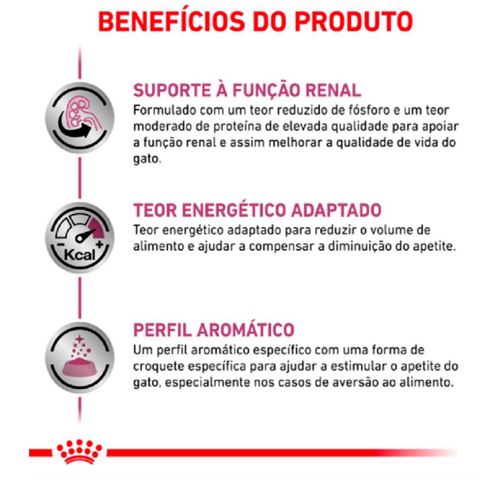 Ração Royal Canin Veterinary Diet Renal para Gatos