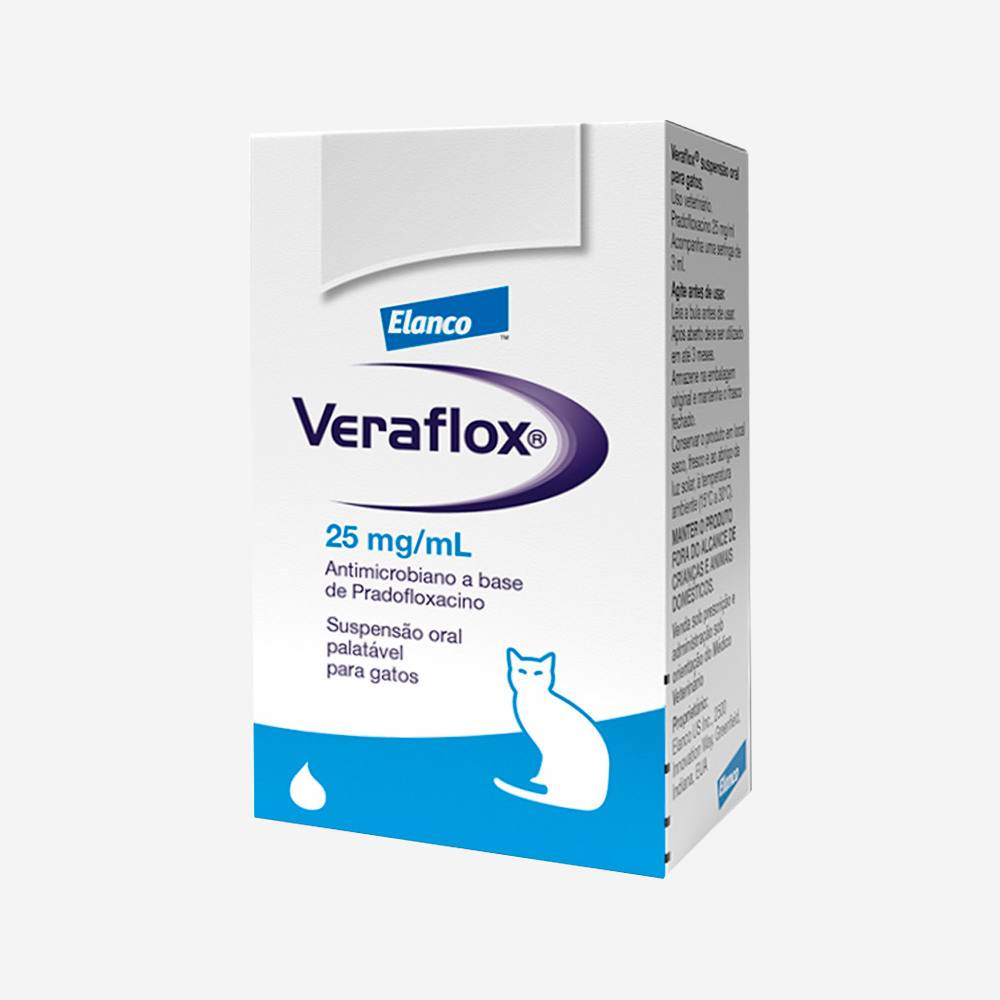 Antimicrobiano Veraflox Suspensão Oral
