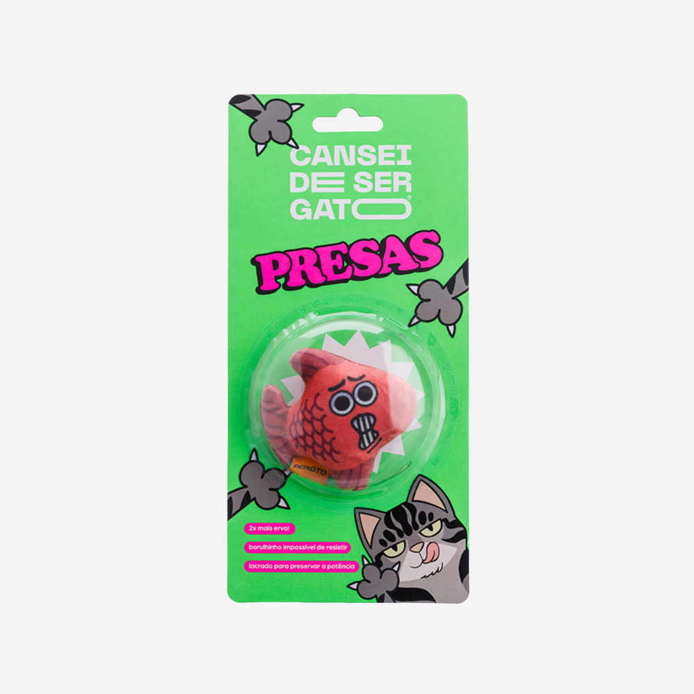 Brinquedo Presas Cansei de Ser Gato Peixoto | Imagem 2