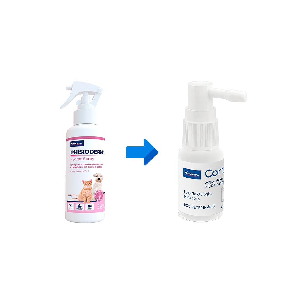 Solução Otológica Virbac Cortotic para Cães