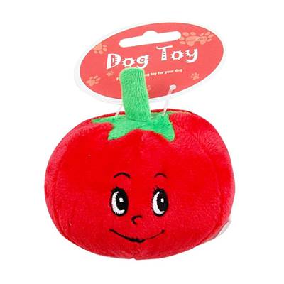 Brinquedo Pawspals Dog Toy Pelúcia Tomate para Cães U